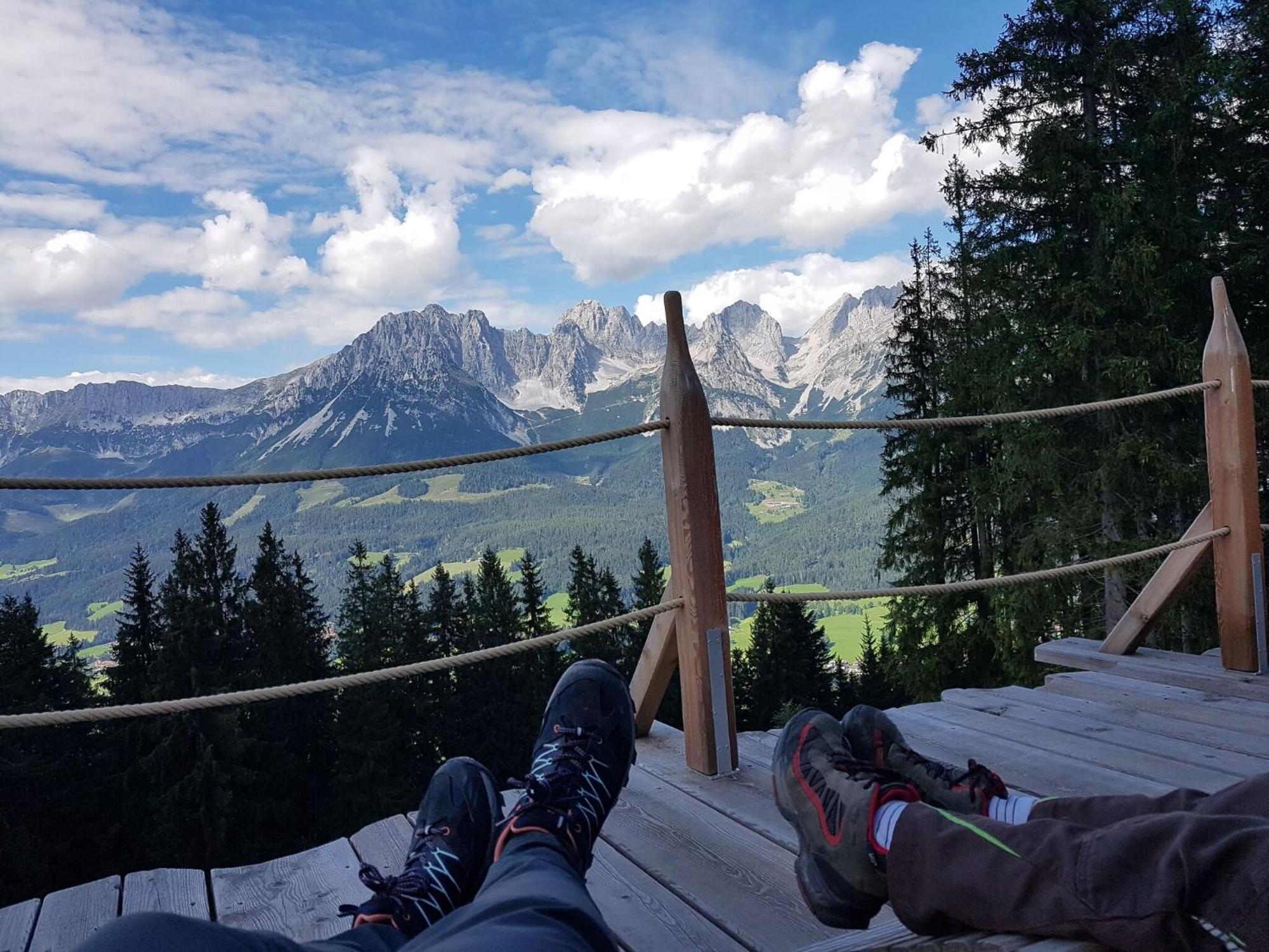 Modern Apartment With Wilder Kaiser View Kirchdorf in Tirol Kültér fotó